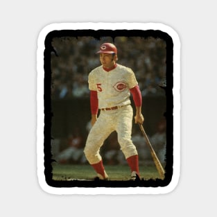 Johnny Bench - Catcher Wins The NL MVP Award, 1970 Magnet