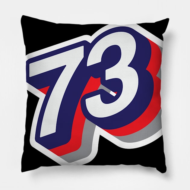 73 Pillow by MplusC