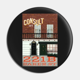 Consult at 221B Baker Street Pin