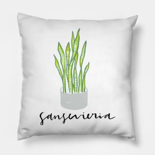 Sansevieria (aka snake plant) Pillow