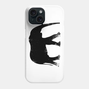 Elephant Jungle Safari Love Distressed Phone Case