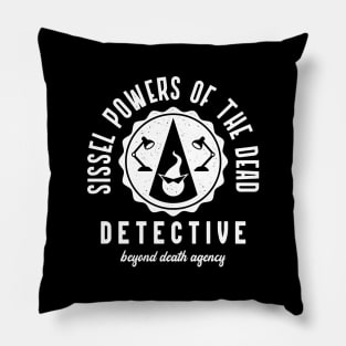 Sissel Detective Agency Emblem Pillow