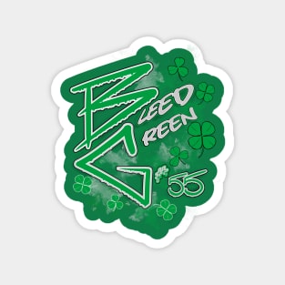 Luck O' Philly  (BG Tribute) - St. Patty's Day Bleed Green Magnet