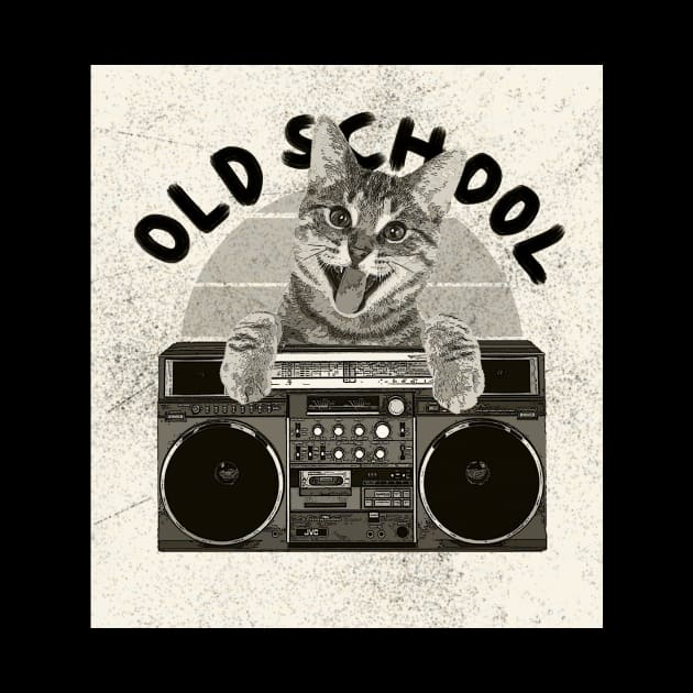 Old School Cat by meilyanadl