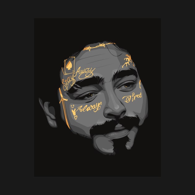 Post Malone Graphic by Gavzilla