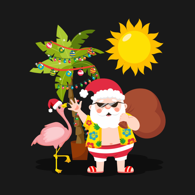 Santa is enjoying the Summer by Athikan