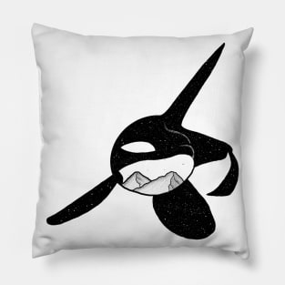 Cosmic Whale Pillow