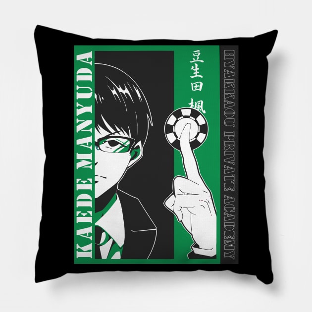 Kaede Manyuda Kakegurui Pillow by IKIGAISEKAI