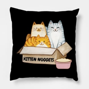 Kitten Nuggets T Shirt and Apparel Pillow