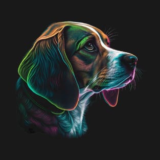 Neon Beagle T-Shirt