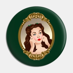 Scarlett mirror Pin