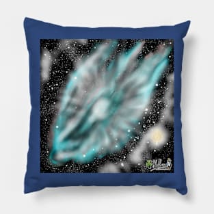 Blue Jay Nebula Pillow