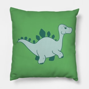 Green Dino Pillow