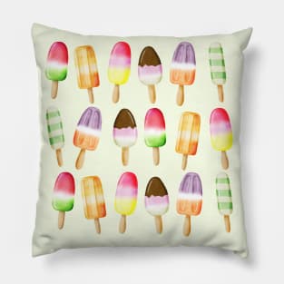 Summer, popsicles and good vibes Pillow