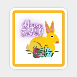 The Easter bunny is back! Magnet