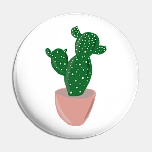 Angel Wing Cactus Pin