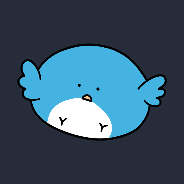 Blue Bird Blob by saradaboru