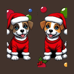 Christmas Dogi And Dog T-Shirt