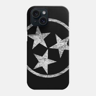 Tennessee State Flag Distressed White Phone Case