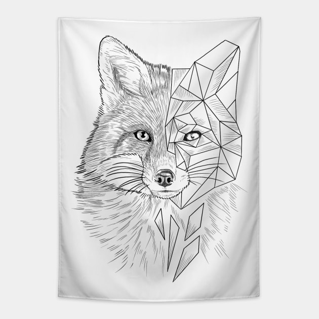 Fox Tapestry by cocotatts