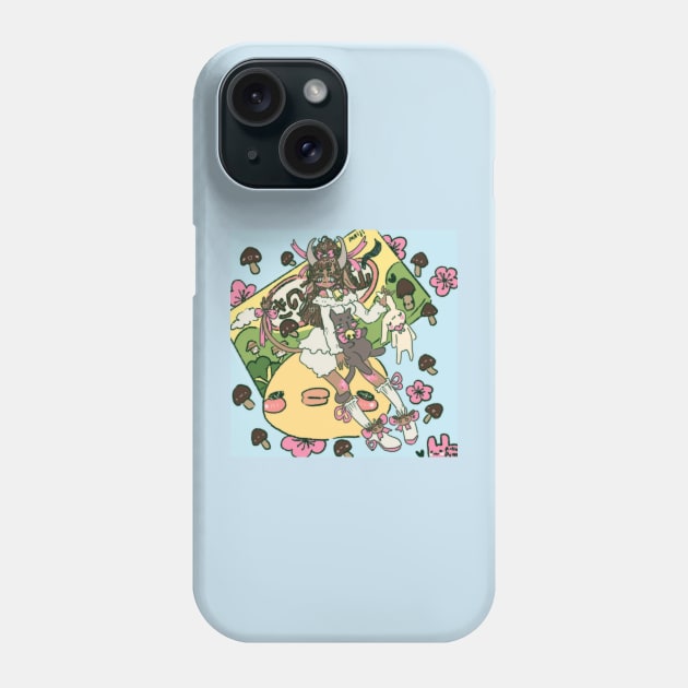 meiji chocolate cow Phone Case by Pinkupyon 