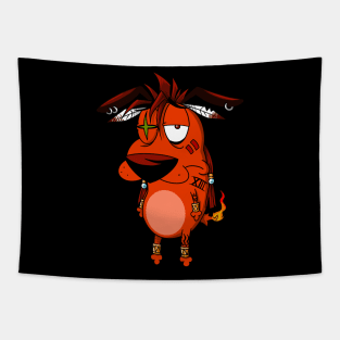 Courage the Red XIII Tapestry