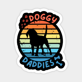 Doggy Daddies - Rainbow Pride Dog Lover Magnet