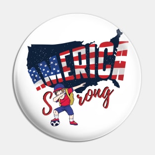 Independence day of America Pin