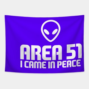 Area 51.I came in peace! Tapestry