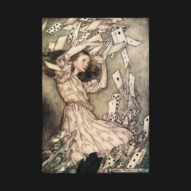 Alice’s Adventures in Wonderland by Arthur Rackham by MasterpieceCafe