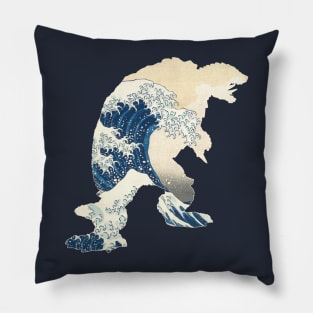 GAMERA - silo Tsunami Pillow