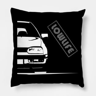 Lowlife with car Pillow