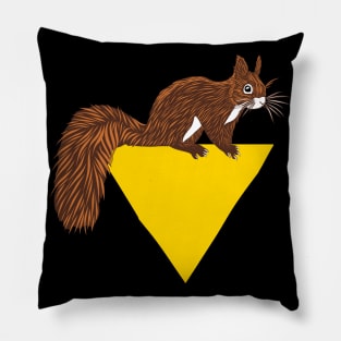 Eastern Gray Japanese Fox Squirrel Lover Squirrel Pillow