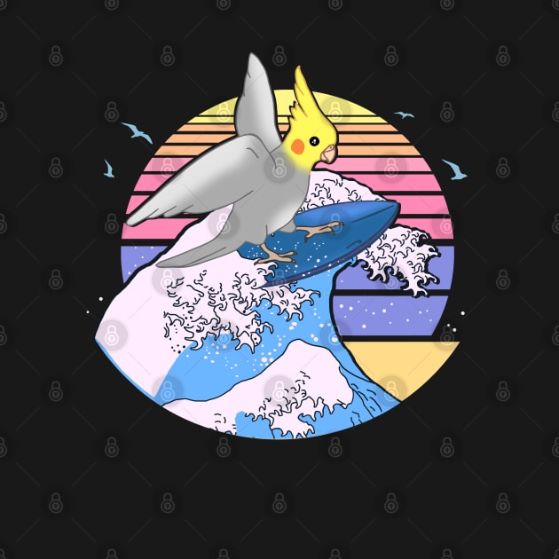 Aesthetic Surfing Cocktiel Doodle by FandomizedRose