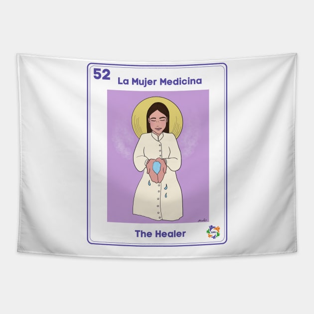 La Mujer Medicina Tapestry by Somos Mujeres Latinas 