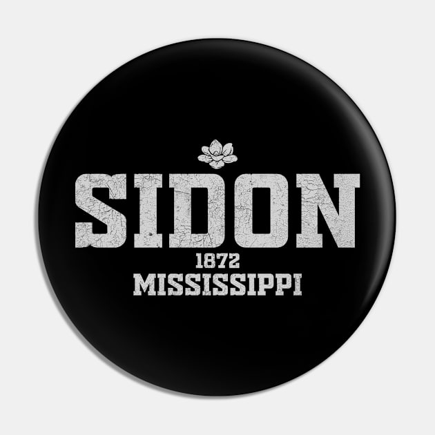 Sidon Mississippi Pin by LocationTees