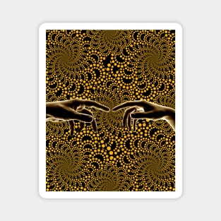 tentacle fractals Magnet