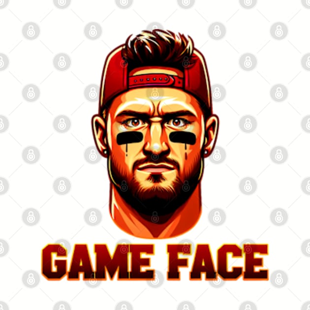 Jason Kelce In Game Face by elegantelite