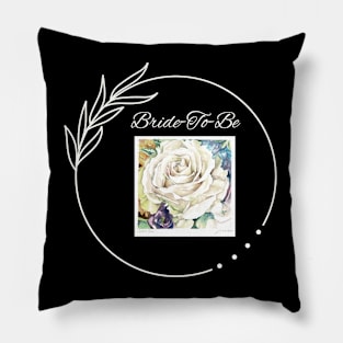 Bride-To-Be Announcement Pillow