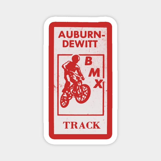 Auburn-Dewitt BMX Track Magnet by DCMiller01