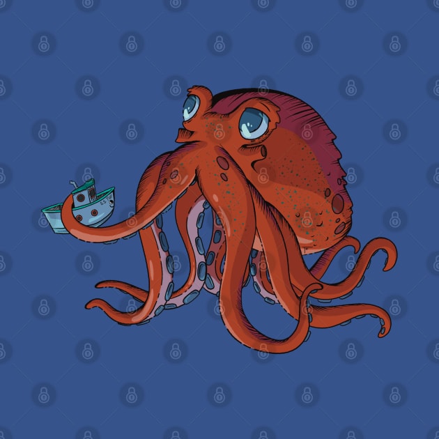 Little Kraken by Bee and Clover Designs