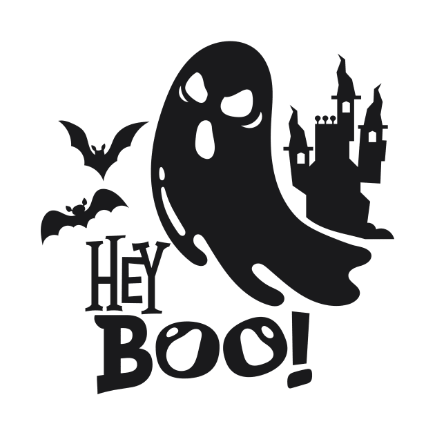 Halloween Boo Design by mertkaratay