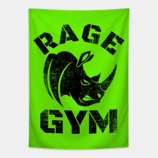 RAGE GYM RHINO BODYBUILDING Tapestry