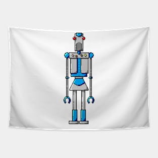 Pixel Robot 112 Tapestry