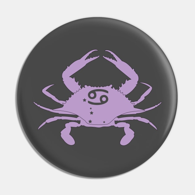 Cancer (Light Purple) Pin by ziafrazier