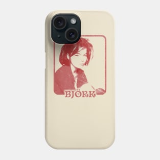 bjork vintage style Phone Case