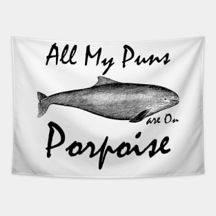 All My Puns are On Porpoise Tapestry