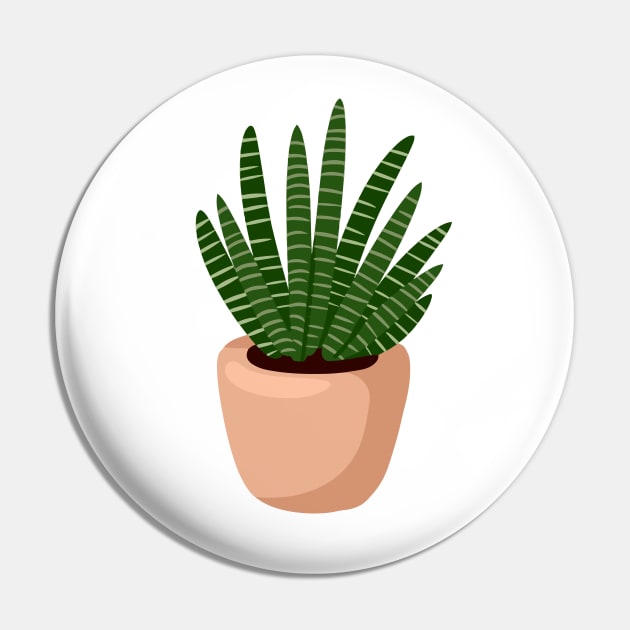 Potted Succulent Pin by oixxoart