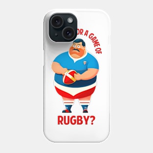 Anyone For Rugby? Phone Case