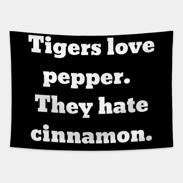 Tigers Love Pepper They e Cinnamon Tapestry by AlfieDreamy 